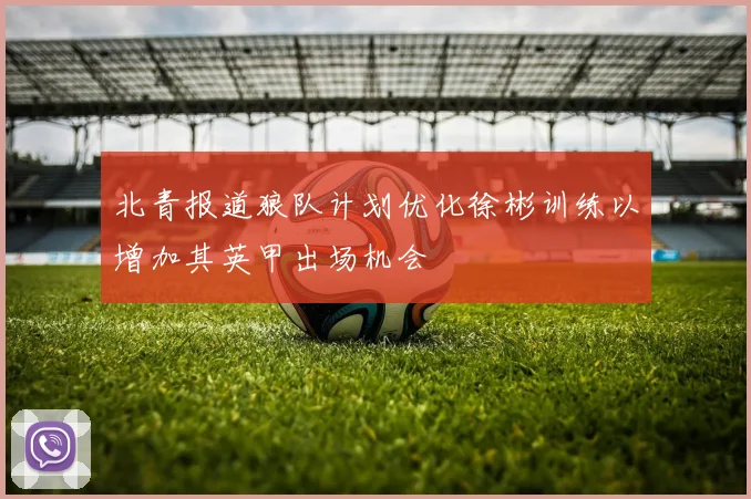 北青报道狼队计划优化徐彬训练以增加其英甲出场机会