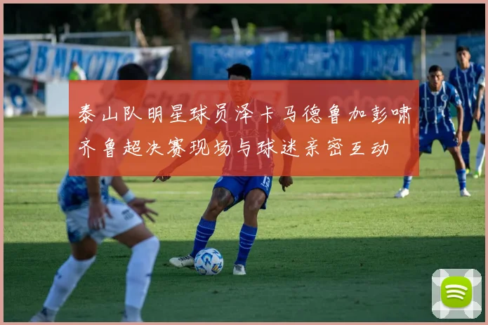 泰山队明星球员泽卡马德鲁加彭啸齐鲁超决赛现场与球迷亲密互动